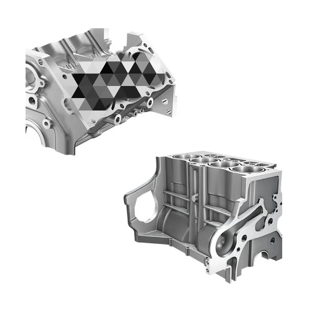 Bloc de cilindri de motor